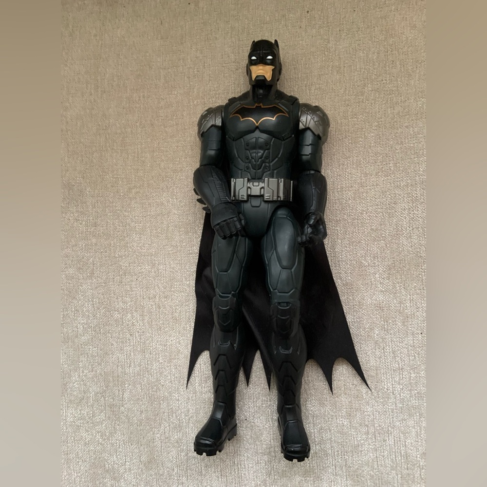 DC Comics Black and Silver Superhero Costume